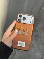 قاب سگ سوسیسی با بند چرم و اویز - تصویر 9