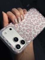 قاب پلنگی صورتی ایفون - تصویر 3