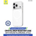 قاب بلو کریستالی با مگ سیف Blueo Crystal Drop Resistance Case With Magnetic (Original Style) Iphone