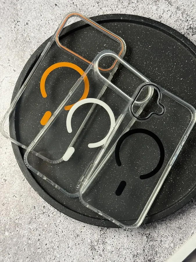 122f96 قاب شفاف با Magsafe سری 17 (کدC2239) - تصویر 1